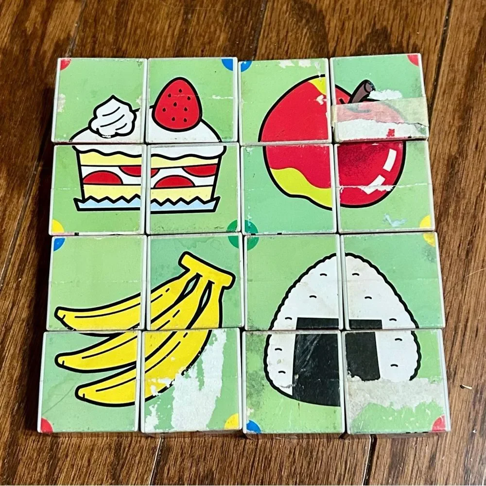 Vintage Toy: Japanese Cube Puzzle Shimajiro